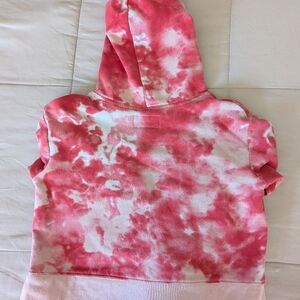 Jordan Kids Pink and White Hoodie